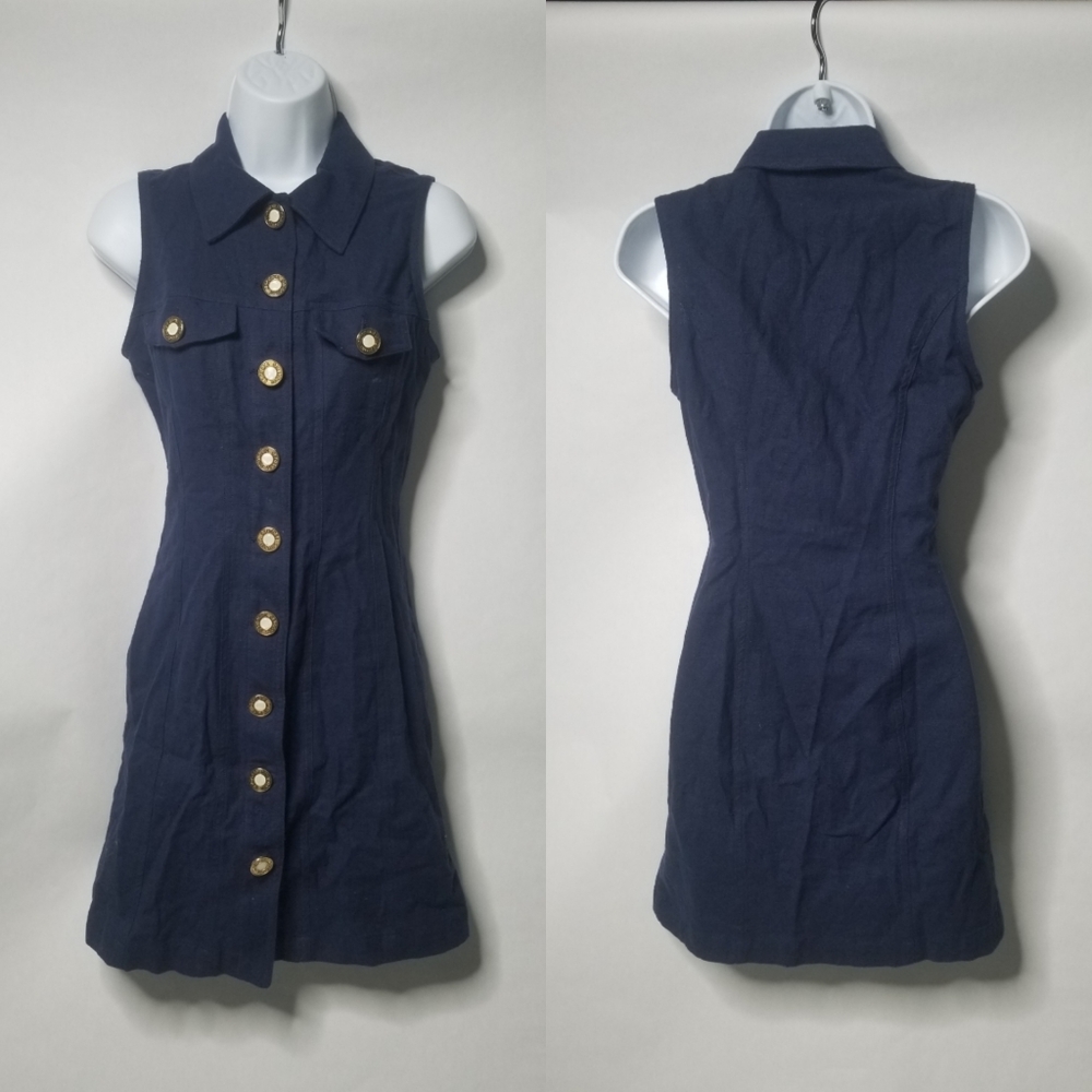 "Guess" Denim Mini dress sz 3